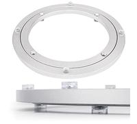 Plateau tournant en alliage d'aluminium, Plateau pivotant rond à 360 degrés, base pivotante for plateau de table/120 mm(350 Mm)