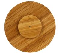 Secret de Gourmet - Plateau Tournant Bambou 35cm Naturel Naturel G