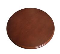 Plateau tournant en bois de 61 à 101,6 cm - Plateau de service rond rotatif pour table de salle à manger, comptoir de cuisine, pièce maîtresse parfaite pour recevoir et servir