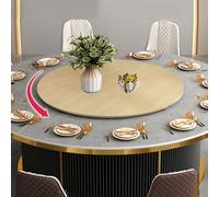 Plateau Tournant En Bois Pour La Table À Manger, 50/60/70/80/90/100cm 360° Plateau Rotatif D'affichage, Plateau Pivotant À Rotation, Assiette De Service Rotative Ronde, Table De Jardin(E,50cm-20in)