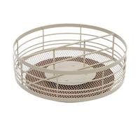 Plateau Tournant en Métal "Telma" 27cm Argile