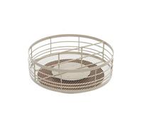 - Plateau Tournant en Métal Telma 27cm Beige