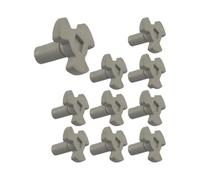 Plateau tournant en verre 27RB avec axe rotatif en Y for micro-ondes(10pcs)