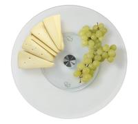 Plateau Tournant en Verre 32 cm | Transparent
