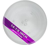 Plateau tournant en verre pour micro-ondes de 36,5 cm pour Samsung DE74-20002B DE74-20002A DE7420002 1150157 MC7698W ME1460SB MG14H3020CM MG7980W MS1470WA PS4233 4950 Plaque de cuisson pour four à