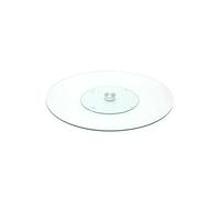 AltoBuy Plateau Tournant en Verre Ø45cm - Karl