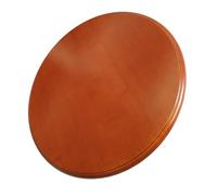 Plateau tournant Lazy Susan de 91,4 cm - Plateau de service rond rotatif en bois pour table à manger, centre de table de cuisine, bégonia multicolore, parfait pour recevoir et servir