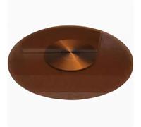 Plateau tournant Lazy Susan de 99,1 cm pour table de salle à manger, plateau de service rond rotatif avec roulettes, plateau de cuisine et patio, parfait pour recevoir et servir