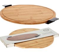 Plateau Tournant Lazy Susan en Bambou