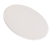 Plateau Tournant Lazy Susan en Bois, Base Pivotante Silencieuse, Plateau Universel Verni, for Bureau Debout Et Bureau À Domicile, Bricolage(White,70cm(28in))