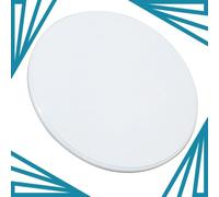 Plateau tournant Lazy Susan en bois blanc avec 27 plateaux rotatifs pour table de salle à manger, plateau de service facile à nettoyer, parfait pour les fêtes et les divertissements