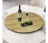 Plateau tournant Lazy Susan en bois - Plateau de service rond pour table de salle à manger, 50-100 cm, parfait pour les restaurants, les hôtels, la cuisine et la maison, présentoir rotatif