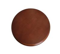 Plateau tournant Lazy Susan en bois rotatif à 360° pour table de salle à manger, facile à nettoyer, assiette de service ronde silencieuse pour aliments, collations et condiments