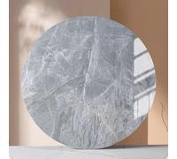 Plateau tournant Lazy Susan en marbre - Plateau de service rotatif pour table à manger, présentoir à gâteaux, centre de table de restaurant, décoration d'intérieur, accessoire de cuisine, essentiels