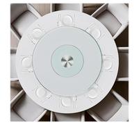 Plateau tournant Lazy Susan en verre trempé, plateau de service rond transparent pour table de salle à manger, rotation silencieuse et lisse, idéal pour les réunions de famille, 90 cm de diamètre