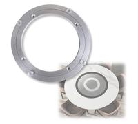 Plateau tournant，Lazy susan， Pied de plateau tournant robuste à roulement billes, rond, pivotant 360°, for table manger(25 cm (10 inch))