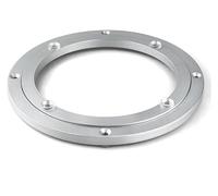 Plateau tournant，Lazy susan， Plateau tournant Lazy Susan à roulement billes rond 360° en alliage d'aluminium, diamètre de la bille métallique(35 cm (14 inch))