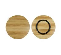 Plateau Tournant Lazy Susan Pour Table À Manger 50-100 CM, Plateau Rotatif Anti-Dérapant Résistant Aux Rayures, Rotation 360° Fluide Pour Tables Rondes Et Carrées, Fêtes(Yellow,80cm/32in)