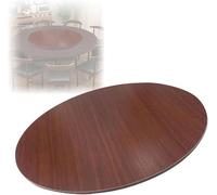 Plateau Tournant Lazy Susan pour Table à Manger Ronde, Grand Plateau Rotatif De 50 à 70 Cm avec Roulements Silencieux, Plaque Rotative, Plateau Pivotant en Bois, Assiette Pivot, A, 50cm-20in