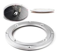 Plateau tournant Lazy Susan robuste - 30,5 cm, 40,6 cm, 50,8 cm, 61 cm, 81,3 cm - Base de table de salle à manger pivotante à 360° - Aluminium rotatif en métal pour salle à manger