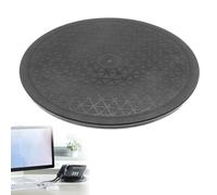 Plateau tournant Lazy Susan, Support pivotant à 360°, Plateau Rond pour bonsaï, avec roulements à Billes en Acier, Plateau Rotatif pour Moniteur TV, Ordinateur Portable.