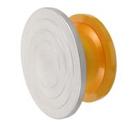 Plateau tournant manuel pour sculpture et poterie en argile - Établi en plastique et acier avec roulements pour arrangement floral, modélisme et bricolage