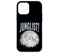Plateau tournant Moon Drum and Bass DJ Jungle Music EDM Junglist Coque pour iPhone 12 Mini