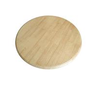 Plateau tournant multicolore pivotant à 360° en bois pour table de salle à manger, cuisine, centre de table, plateau rond rotatif de 60 cm, parfait pour le divertissement