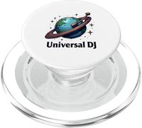 Plateau tournant planète Dessin animé avec Stylet orbite comme Un DJ PopSockets PopGrip pour MagSafe