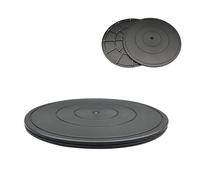 Plateau tournant pour bonsaï, Plateau de Service Lazy Susan, Support Rotatif Multifonctionnel à 360°, Plateau Rotatif avec roulements à Billes en Acier, pour TV, Moniteur, Haut-par