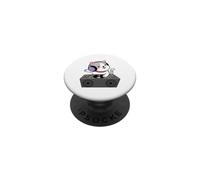 Plateau tournant pour Chat DJ Musical Chaton Amusant PopSockets PopGrip Adhésif