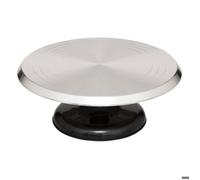 Plateau tournant pour gâteau - 5 FIVE SIMPLY SMART - Aluminium - D.31 cm - H11.7 cm - Argent