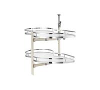 Plateau Tournant Pour Meuble d'Angle Ouverture à Gauche 91,4cm Largeur Capacité 32kg