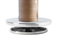 Plateau Tournant Pour Poterie | Roue Métallique De Décoration Pour Poterie | Outil Multifonction Antidérapant pour Création Artistique à l'Atelier, en Salle de Classe et à Domicile