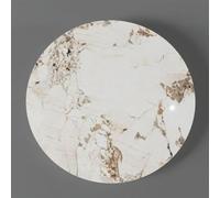 Plateau tournant rond en marbre Lazy Susan - Plateau de service pour tables à manger - Grand plateau tournant avec base silencieuse - 60-100 cm de diamètre