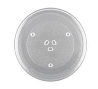 Plateau tournant rond en verre à fond plat for micro-ondes 31,5 cm | Structure épaisse et robuste avec une surface stable et antidérapante