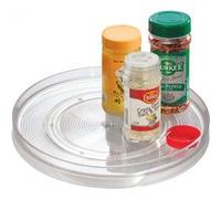 Plateau tournant transparent - InterDesign - Plateau rotatif 29 cm Transparent G