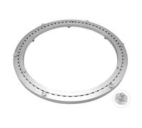 Plateau Tournant TV Silencieux,60cm Plaque Rotative Grand, Heavy Duty Mecanisme Plateau Tournant Table Lisse en Alliage D'aluminium pour D'affichages Meubles Service Show