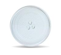 Plateau tournant universel en verre pour micro-ondes - 3 fixations, 245 mm, Recamania.