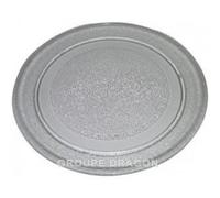 Plateau tournant verre 245 m/m pour micro ondes - PANASONIC - NNE205WB NNS255W - Gris - Verre - Transparent
