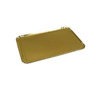 Plateau Traiteur 19x28 Couleur Or pt/25