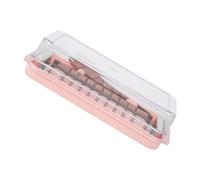 Plateau Trancheuse à Beurrier en Acier Inoxydable Transparent Top Boîte de Rangement pour Réfrigérateur Cuisine Accessoire Couvercle Transparent Beurrier