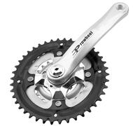 Plateau triple manivelle Prowheel 3X7/3X8 Noir