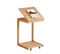 Plateau TV mobile avec roulettes pour canapé, salon, chambre à coucher, espaces étroits