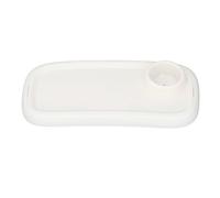 Plateau Universel pour Poussette de bébé, Poignée de Bras Flexible Amovible et en Silicone, avec Porte-gobelet, Fixation Rapide, Compatible avec les Types de Poussettes de bébé