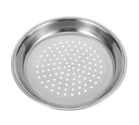 Plateau Vapeur en Acier Inoxydable 30cm Trous pour Wok | Panier de Dim Sum Compact, Design Épaissi et Profond, Nettoyage Facile, la Cuisine Asiatique Maison