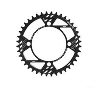 Plateau Vélo 104BCD 40T Aluminium Narrow Wide Plateau Vélo 104BCD | Alliage aluminium CNC, design narrow-wide, anti-, 40T, compatible 7-11 vitesses, montage facile(40T)