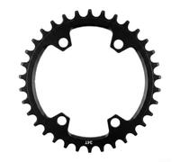 Plateau Vélo 96BCD 34T Découpes Creuses pour Gain Poids | Compatible M5100, MT510, M4100, aluminium , montage simple, standard 96BCD universel(34T)