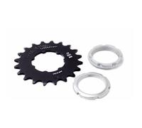 Plateau vélo - Miche - Cicli Bonin_CVP026 - 21 Denti - Aluminium - Noir/Gris