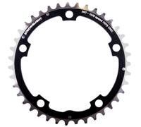 Plateau vélo - fixation 130 mm - 38 dents - couleur noir